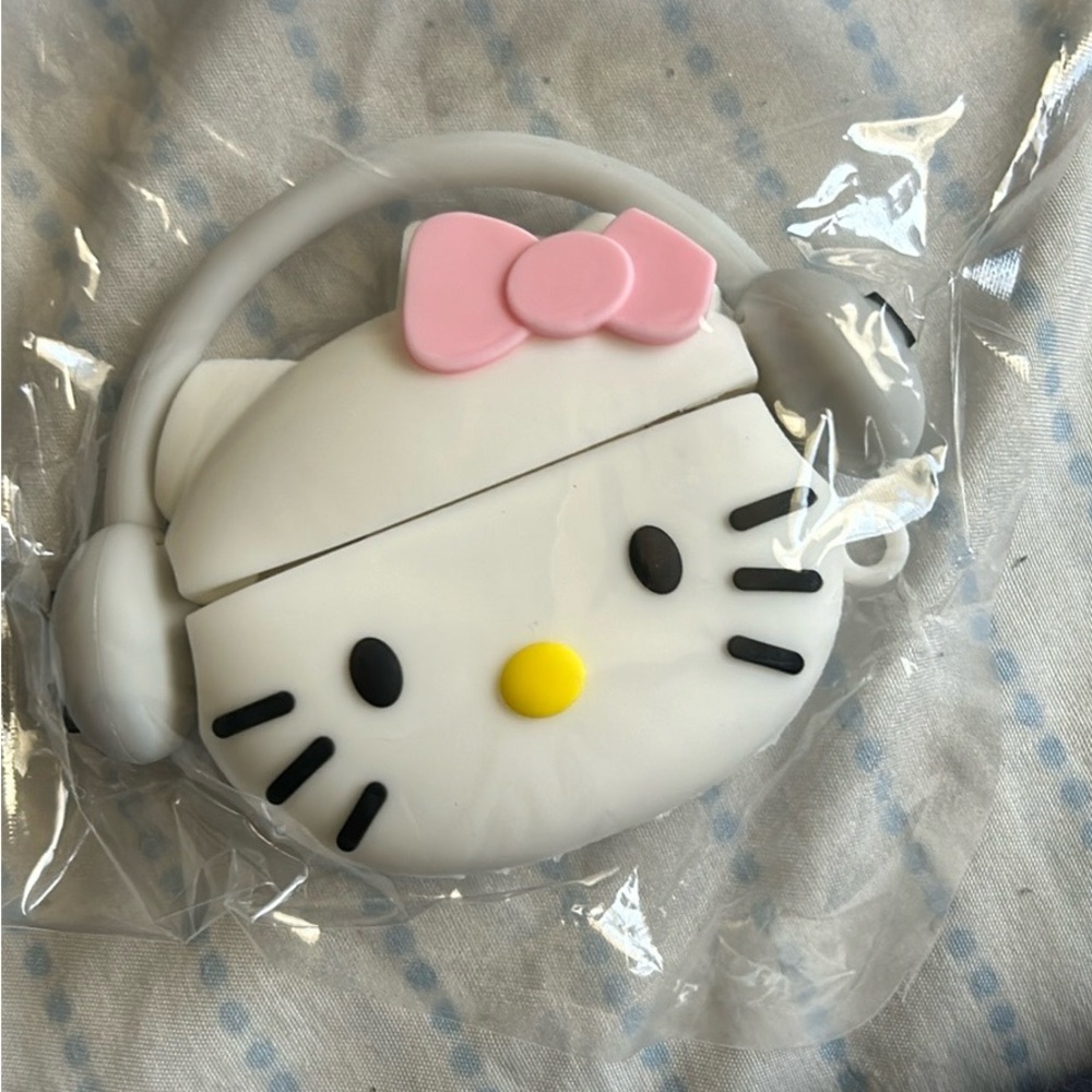 AirPods Pro cases pink, yellow and black hello kitty brand